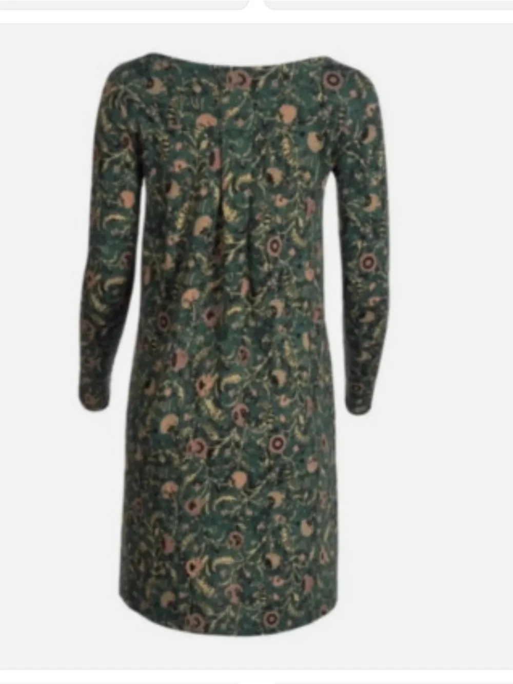 Peruvian Connection Orla Dress Floral Pima Cotton Modal Jersey - Picture 4 of 9